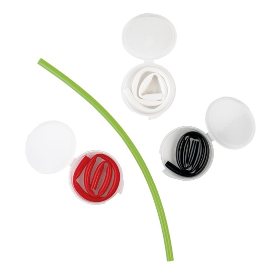 DRINKY. Reusable silicone straw