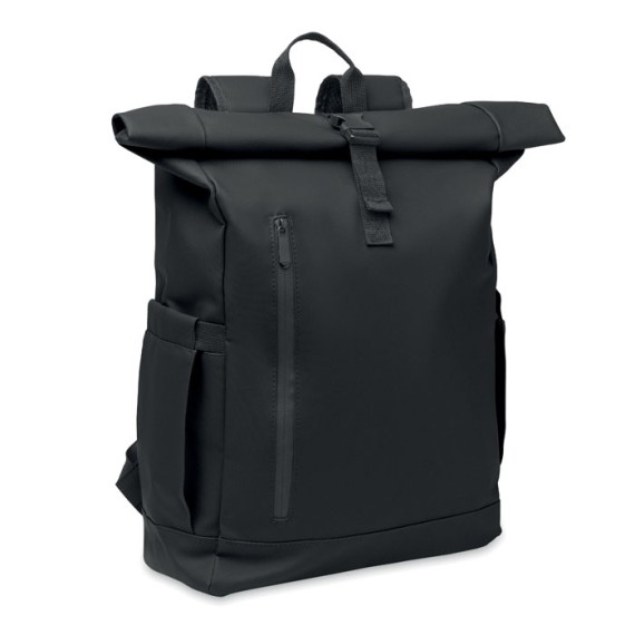 Rolltop laptop rucksack 600D