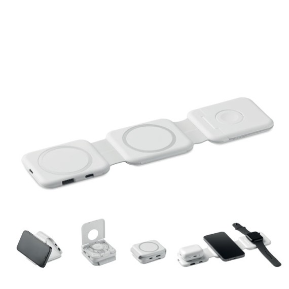 Foldable charging station