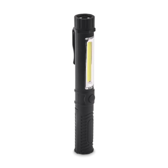 Magnetic LED torch with clip