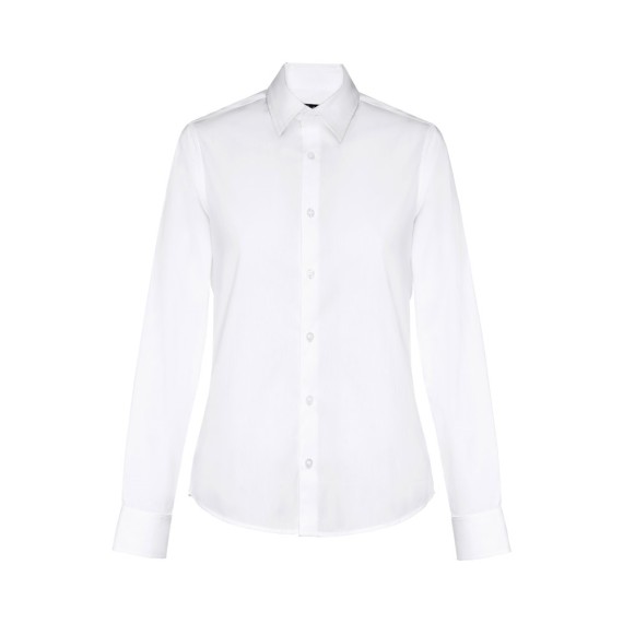 THC BATALHA WOMEN WH. Γυναικείο πουκάμισο ποπλίν