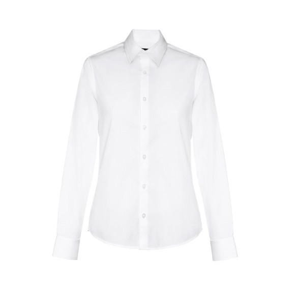 THC BATALHA WOMEN WH. Γυναικείο πουκάμισο ποπλίν