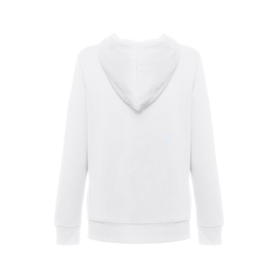 THC AMSTERDAM WOMEN WH. Women's hooded full zipped sweatshirt