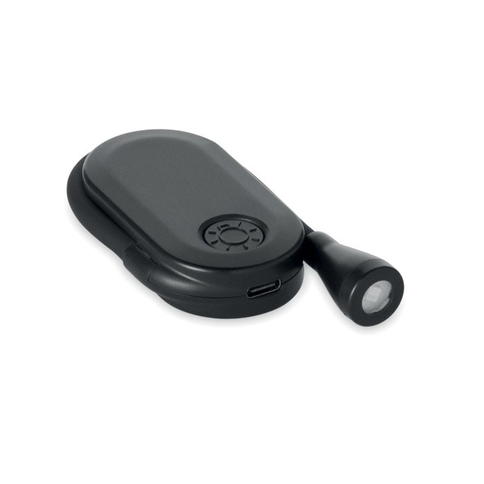 Rechargeable booklight in ABS