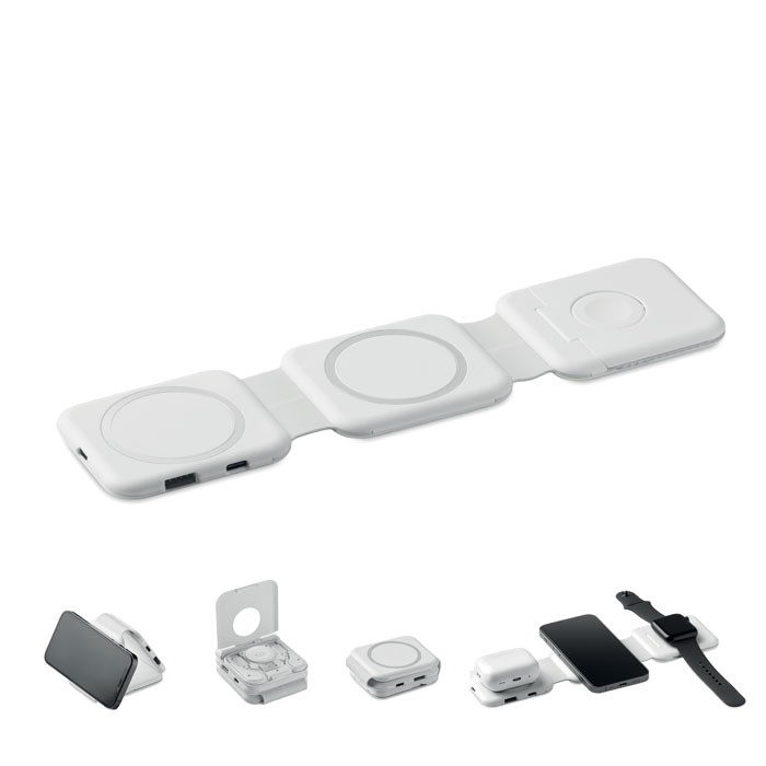 Foldable charging station