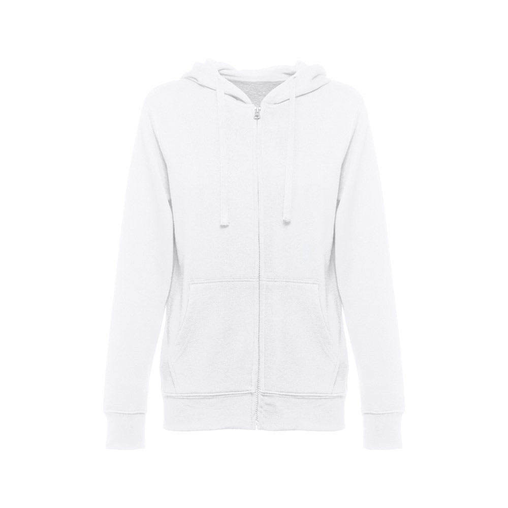 THC AMSTERDAM WOMEN WH. Γυναικείο φούτερ με κουκούλα και φερμουάρ